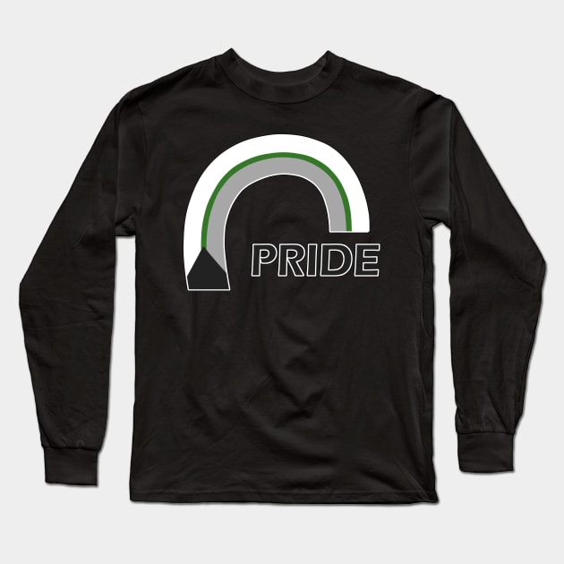 Demiromantic rainbow pride Long Sleeve T-Shirt by Alyen